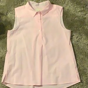 Pink court & rowe sleeveless blouse